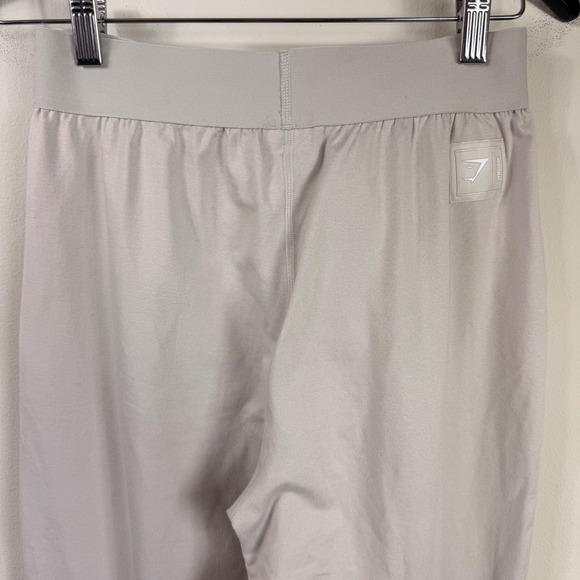 Gymshark Training Joggers Pants Womens Size S Light Gray Lightweight Athletic - Picture 4 of 5